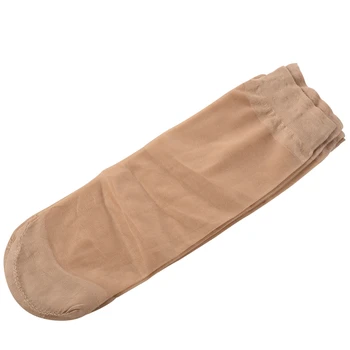 

3 Pairs Stretchy Skin Tones Elastic Lady Ankle Socks