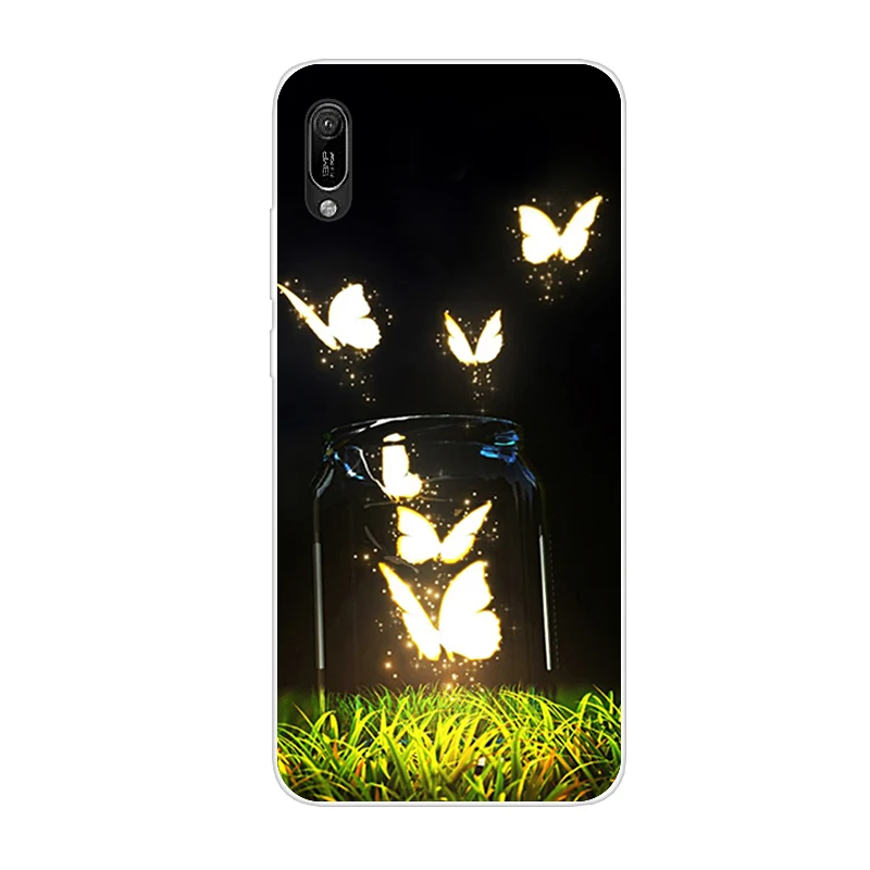 Темно-красный Для huawei Y6 чехол huawei Y6 силиконовый чехол мягкий чехол для телефона для huawei Y6 MRD-LX1 MRD-LX1F Y6 премьер-профессионал чехол - Цвет: Темно-красный