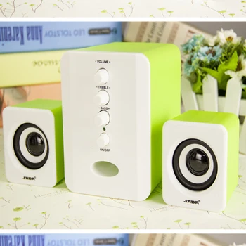 

USB Wired Combination Speakers Computer Speakers Bass Stereo Music Player Subwoofer Sound Box for PC Smart Phones