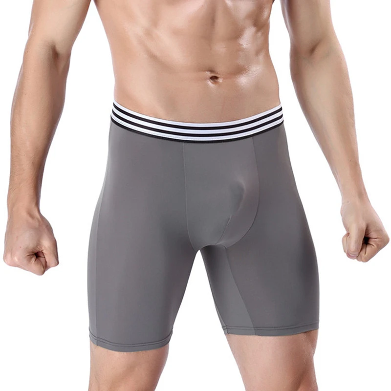 Sports Underwear Men Boxer Shorts Mesh Male Underpants Fitness Seamless  Long Mens Underwear Boxers Sportswear Push Up Panties - Boxers - AliExpress