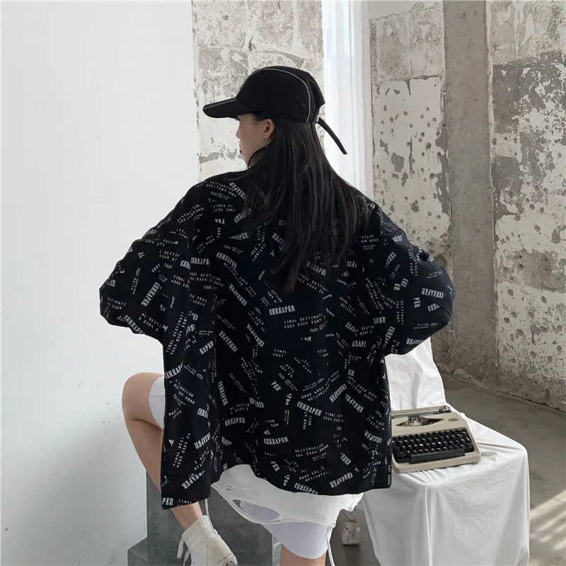 Джинсовая куртка-карго Женская Осенняя Новинка ins Harajuku уличная винтажная шикарная Свободная Повседневная Женская корейская модная короткая куртка в стиле хип-хоп