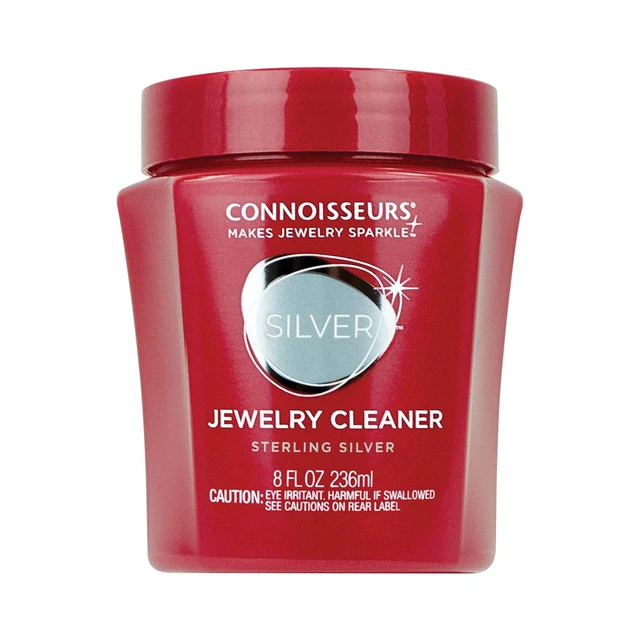 Connoisseurs Silver Jewelry Cleaner Agents Wash Oxidized Sterling