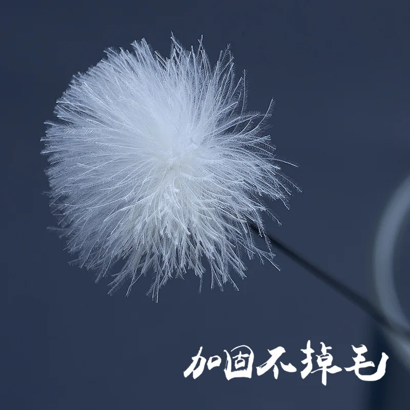 

Goose Feather Play Ear Cleaning Flower Furry Useful Product Ear Cleaning Tool Ear-picking Industry Feather Ponytail Rod Ear Ear