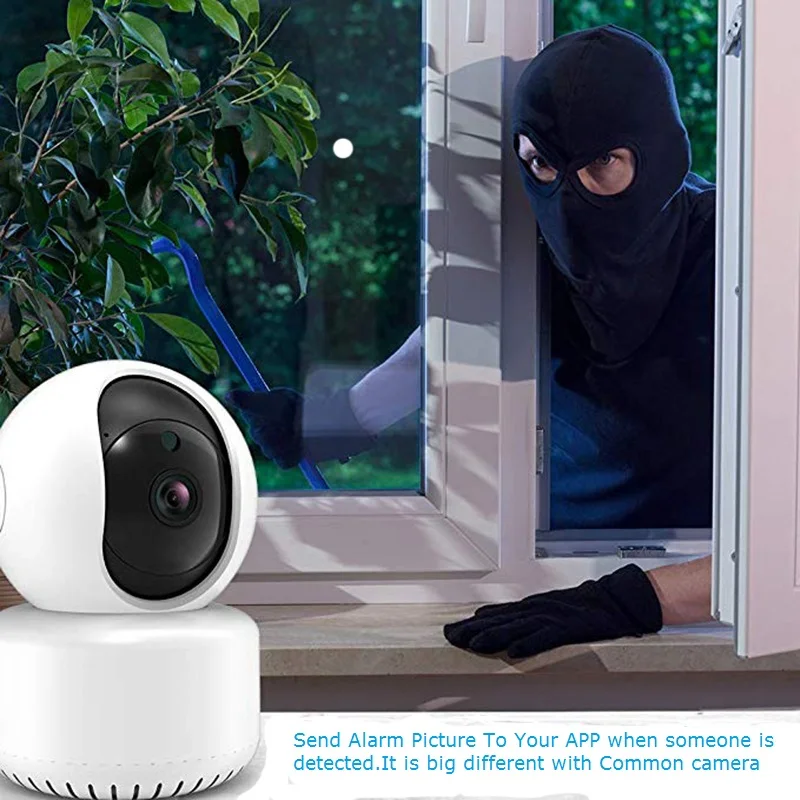 Wdskivi 1080P Мини умная IP камера с сигнализацией беспроводная Wi Fi видеонаблюдения для