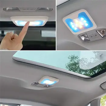 

Car Ceiling Reading Light Car Roof Light USB Charging Rear Row LED Reading Lamp Available In Three Colors