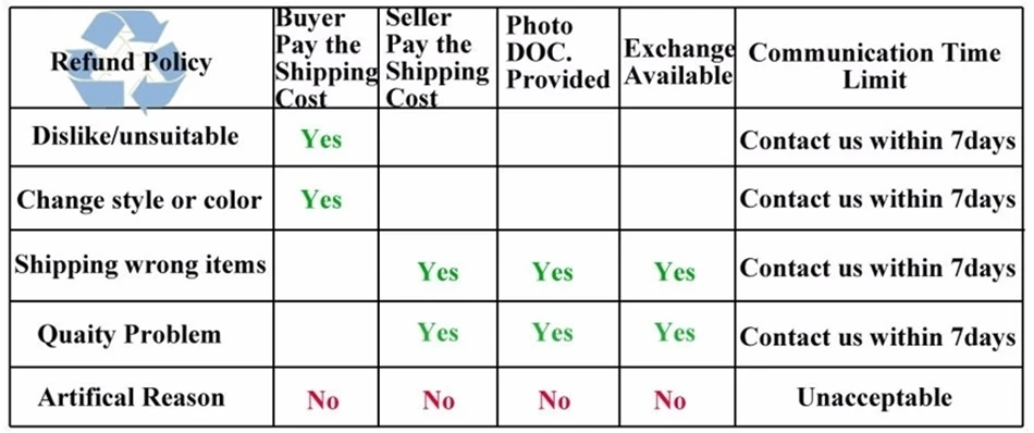 exchange & refund policy 1