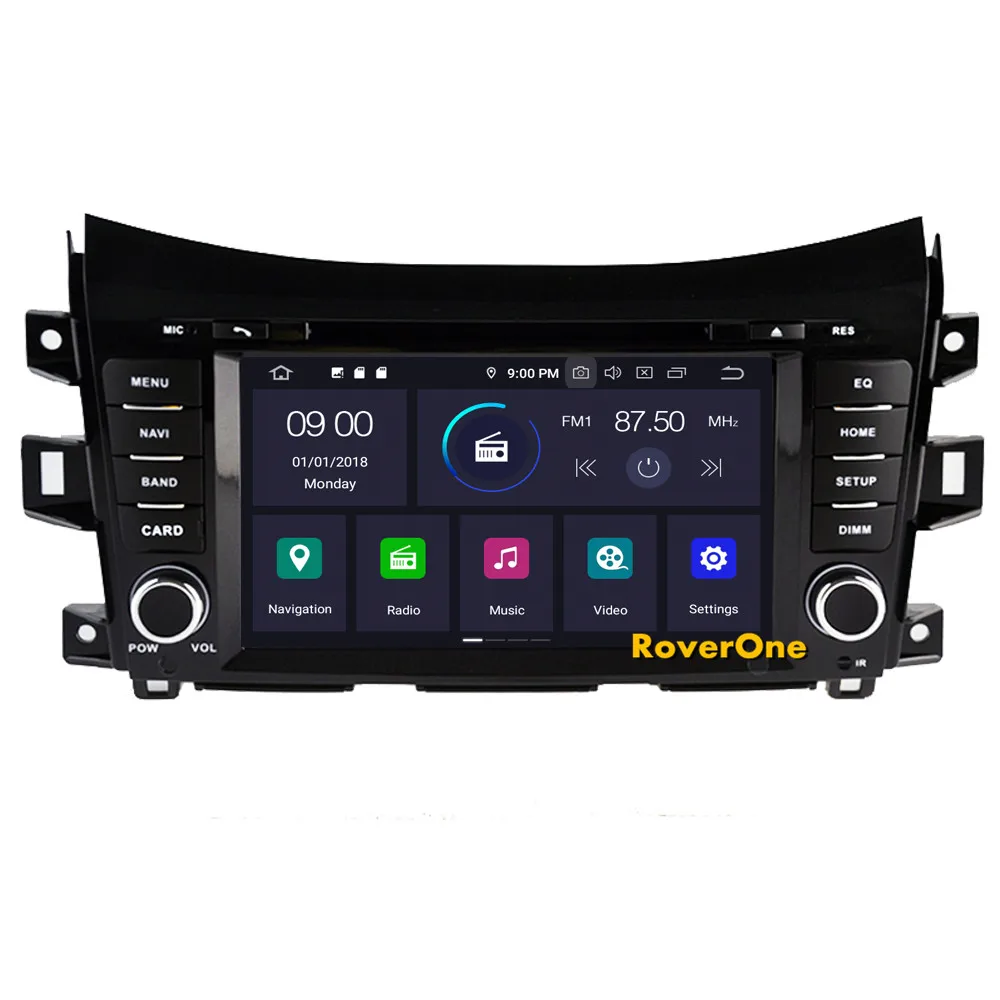 Flash Deal RoverOne For Nissan Navara NP300 For Renault Alaskan Android 9.0 Autoradio Car Radio Stereo DVD GPS Navigation Media Player 4