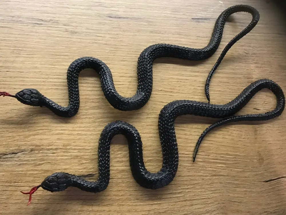 Simulation Rubber Soft Snake Prank Joke Funny Toy Garden Props Antistress Horror Fake Snake Kid's Gift
