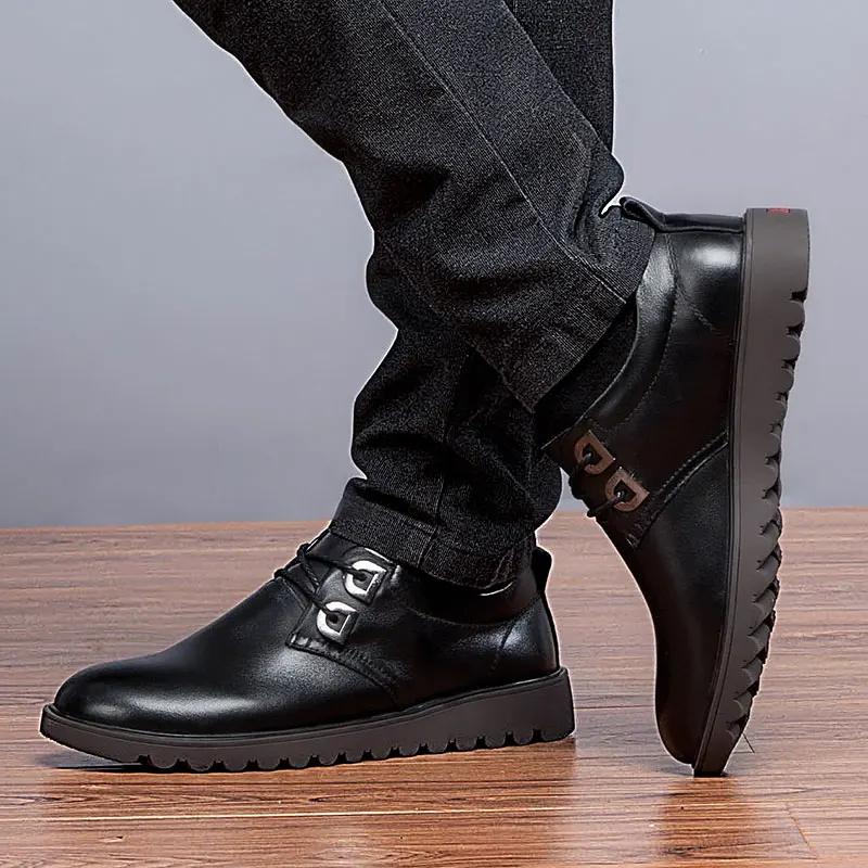 

Genuine Leather Shoes Men lace up oxfords Soft Cow Leather Men Casual Shoes 2020 New Male breathable Footwear Black Brown shoes