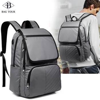 

Unisex Backpacks Men Women Headphone hole Water Proof Multiple Pockets Commuting Travel Pen Ipad School bags 2020 New Fashion