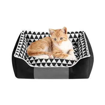 

Breathable Pet Nest Removable and Washable Kennel Cat Litter Thick and bite-resistant Waterproof Moisture-proof for Pet