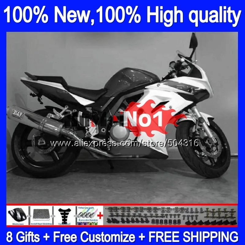 SV650S для SUZUKI SV1000S SV1000 SV650 S 26MC. 108 SV 650 S 1000 2009 2010 2011 2012 2013 08 09, 10, 11, 12, 13 лет, цвет: белый, черный, обтекатели - Цвет: No. 1