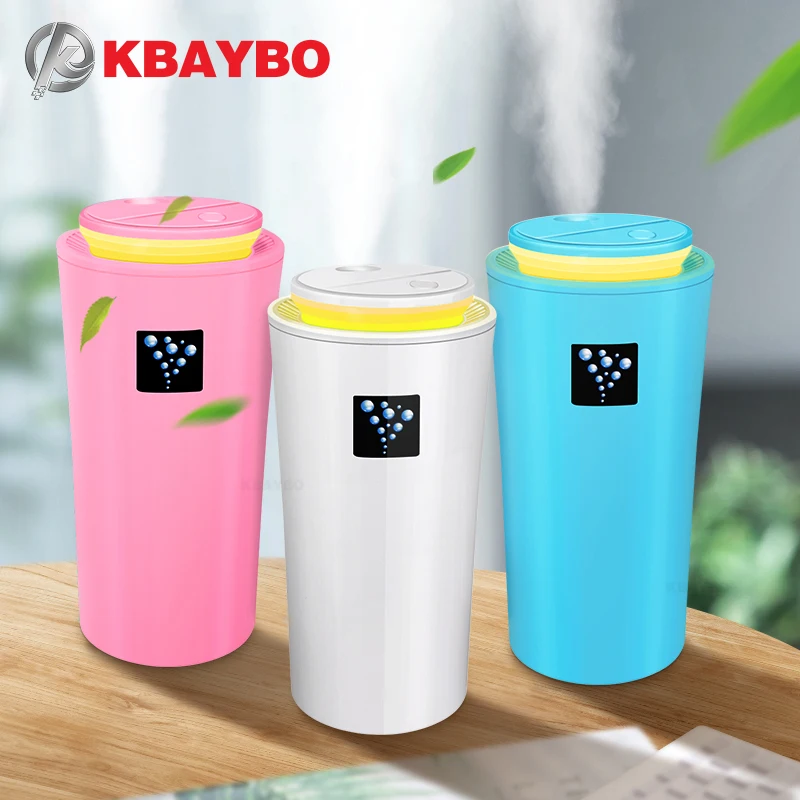 Увлажнитель воздуха ультразвуковой KBAYBO 260 мл USB со светодиодный светильник