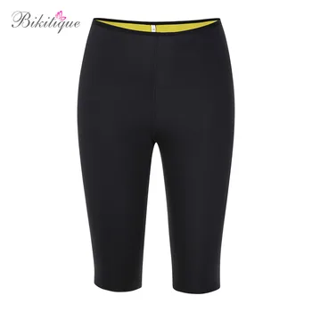 

Profession Women Sport Trainer Pants Thermal Neoprene Sweat Sauna Body Shapers High Waist Women Thigh Shapers Pants