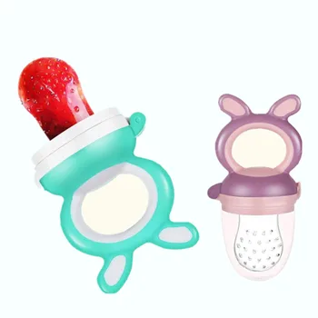 

Baby Nipple Fresh Food Nibbler Baby Pacifiers Feeder Kids Fruit Feeding Nipple Safe Supplies Nipple Teat Pacifier Bottles