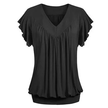 

shirt round neck summer tops for women 2018