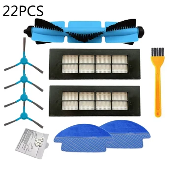 

Main Brush Side Brushes Filter Drag Water Core Kit For Cecotec Conga 3090 Series Vacuum Cleaner Parts Mop Filters Replacement