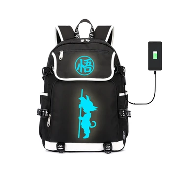 

Luminous Anime Dragon Ball Z Cosplay Goku Bookbag College Bag Daypack Backpack School Bag