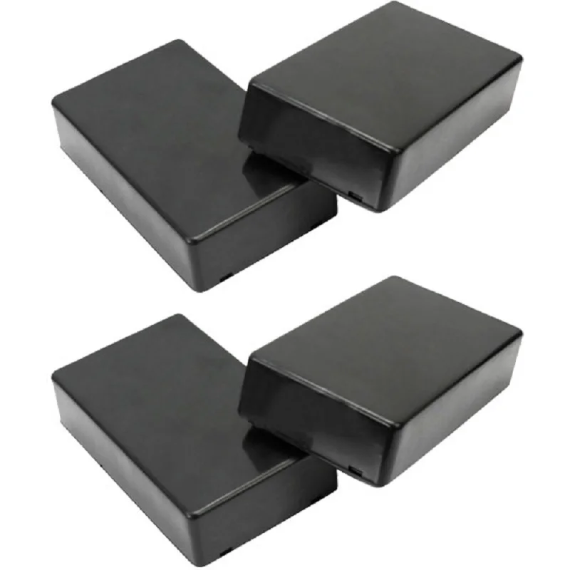 Hot Sale Plastic Waterproof Cover Project Electronic Instrument Case Enclosure Box 100 X 65 X 25mm Black Dropshipping