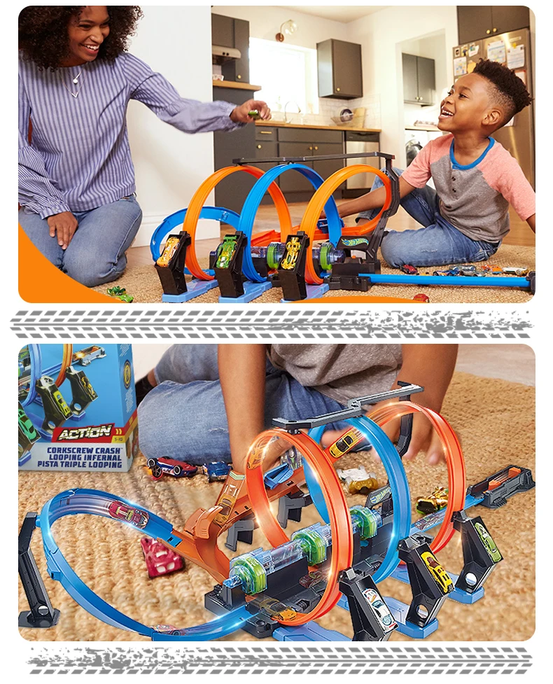 playset hot wheels looping infernal