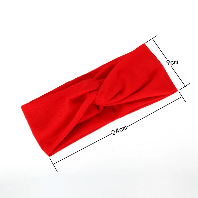 Рисунок 3 - Женская однотонная повязка на голову с перехлёстом