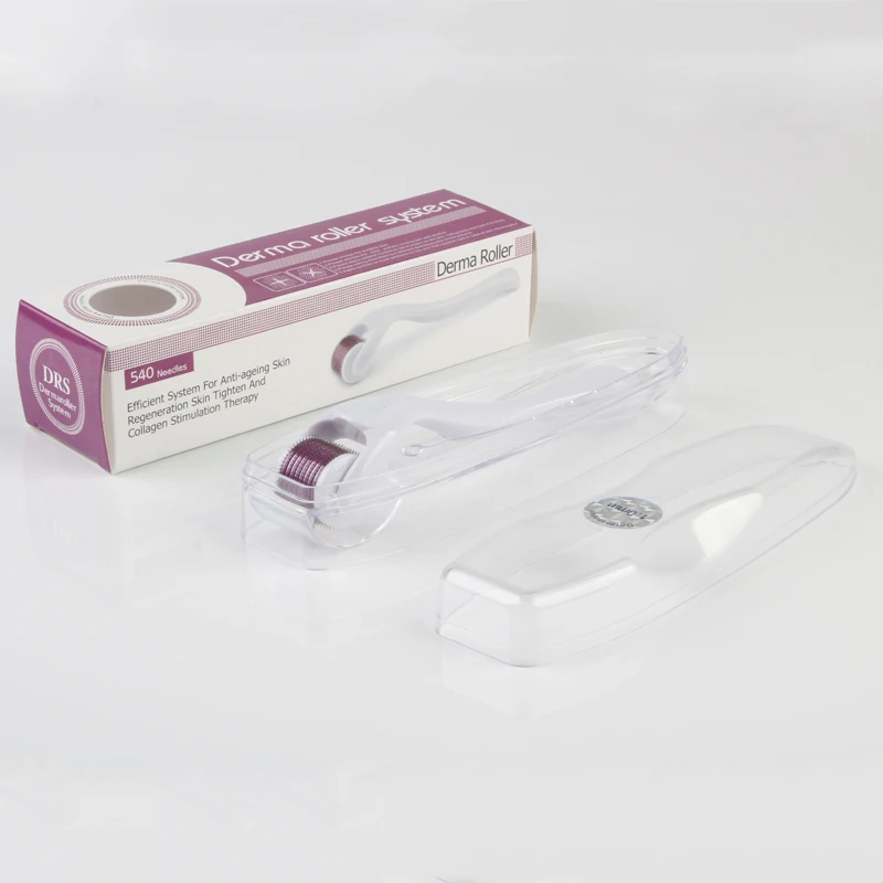 DRS 540 derma roller micro needles titanium microneedle 0.3mm Needles Titanium Mezoroller Machine Body Beauty Skin Care Tool DRS 540 derma roller micro needles titanium microneedle 0.3mm Needles Titanium Mezoroller Machine Body Beauty Skin Care Tool