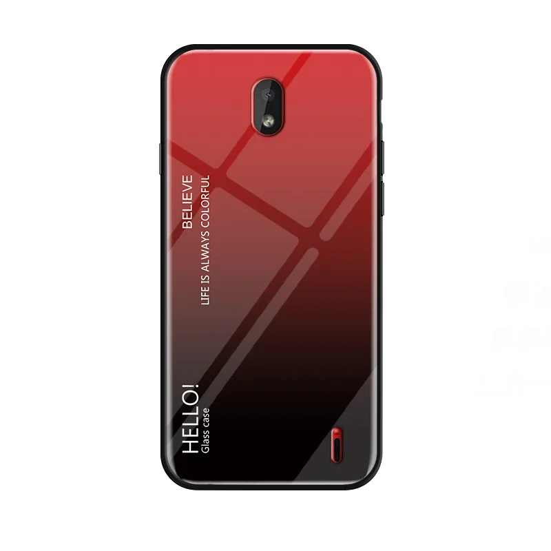 03 Для Nokia X6 8 Sirocco X7 7,1 Plus X71 3,1 Plus градиентное Закаленное стекло Защитная задняя крышка оболочка для Nokia 9 4,2 - Цвет: 03