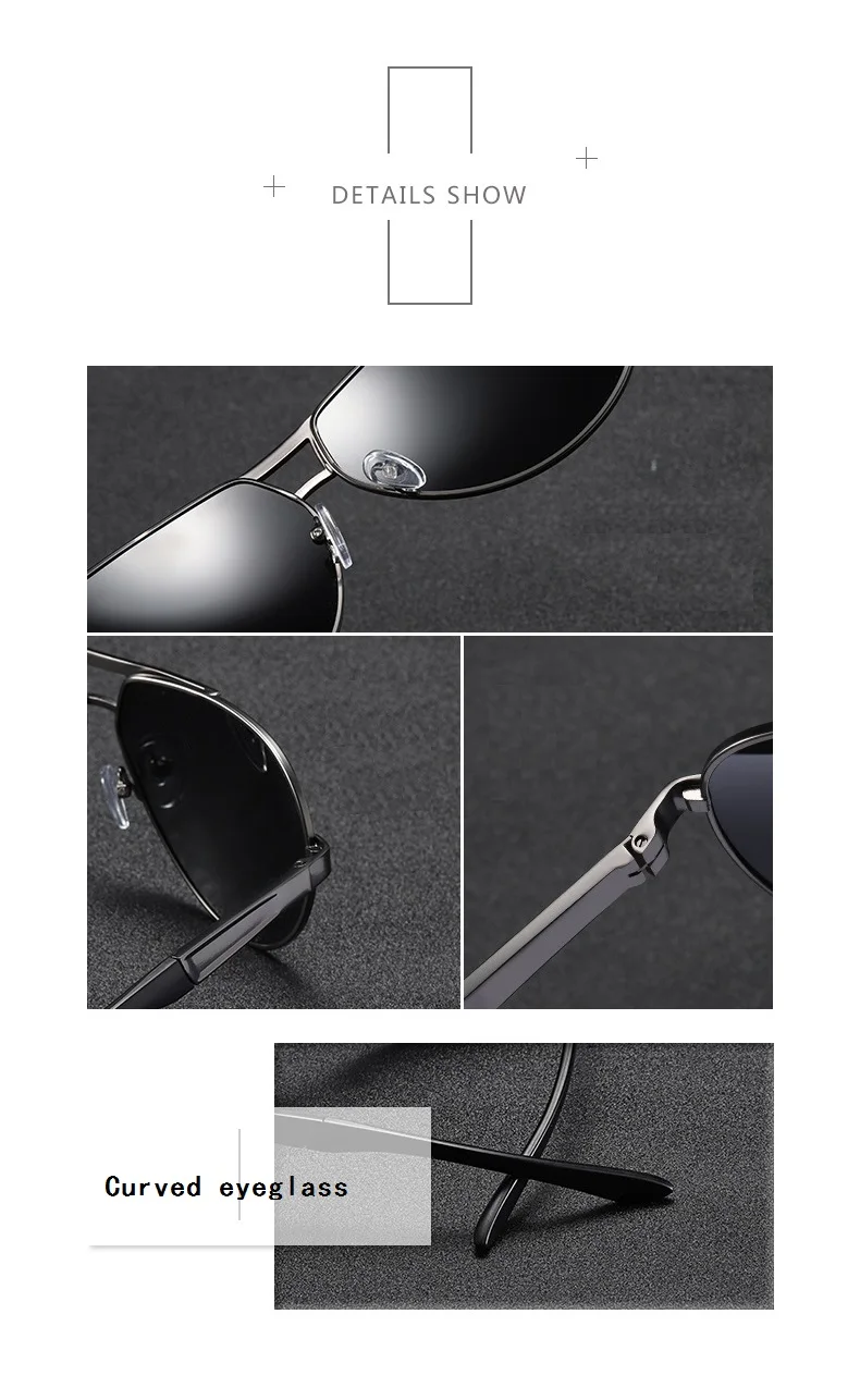 GIFANSEE Поляризационные солнечные очки пилота для мужчин сплав рамка Ретро Зеркало Спортивное Вождение на открытом воздухе очки фирменный дизайн