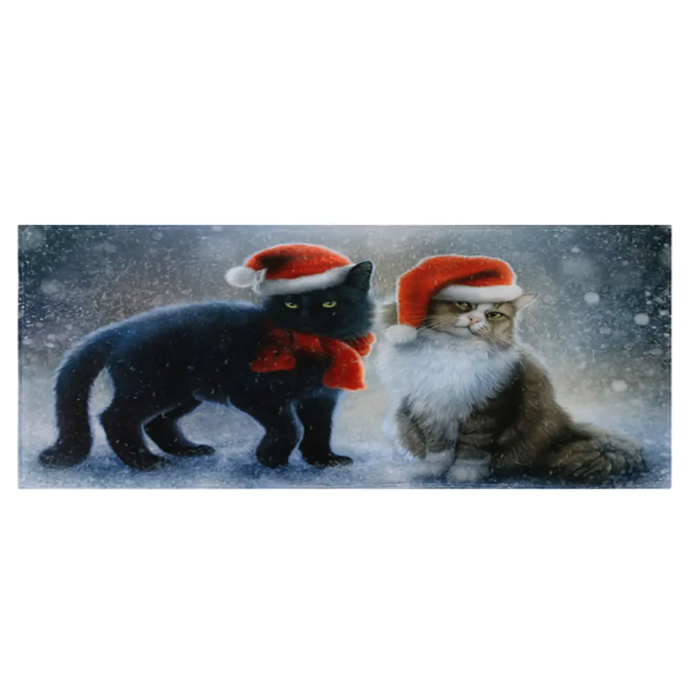 Merry Рождественский Коврик противоскользящий полиэстер коврик на кухню ковер мягкий Снеговик Олень украшение дома гостиная чайный столик кровать спальня Рождественский коврик - Цвет: 9
