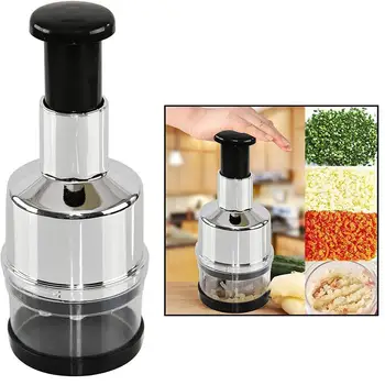 

1pc Manual Onion Chopper Efficient Fruit Cheese Cutting Multifunctional Onion Cut Machine Tool Accessories Kitchen Glasses L0J0