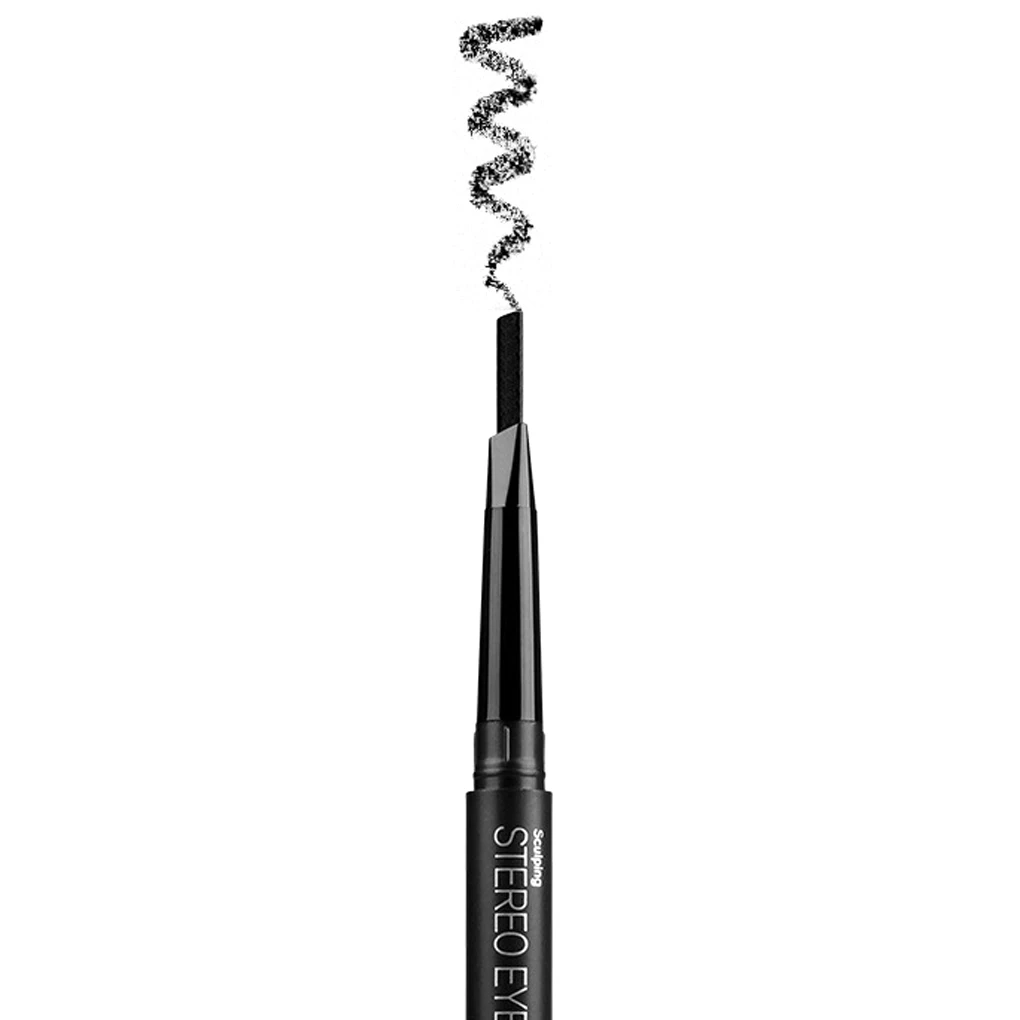 Double-ends Rotary Eyebrow Pencil Easy to Use Waterproof Natural Smooth 5 Colors - Цвет: 1