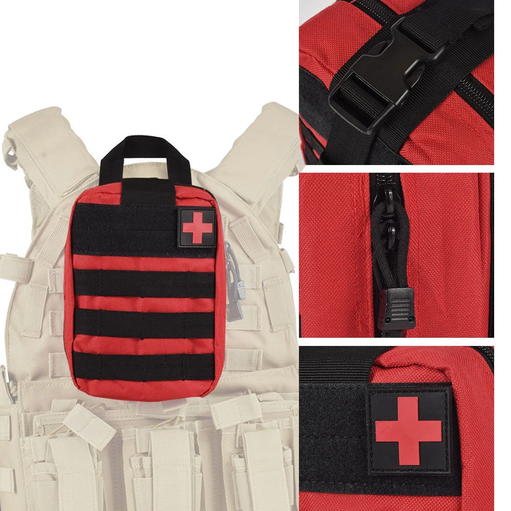 Специальная сумка аптечка для выживания Molle Rip-out EMT сумка IFAK медицинская красная