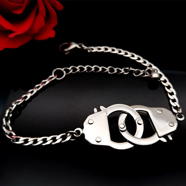 Модные ювелирные изделия из титановой стали с двойной ручкой комбинированный