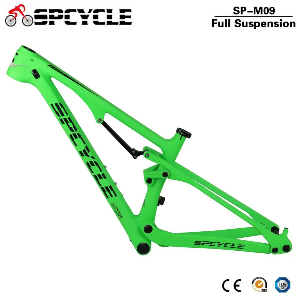 Spcycle XC карбоновая полная подвеска рама 27,5 er 29er горный велосипед полная подвеска рама 148*12 мм Boost MTB рама 27,5+ BB92