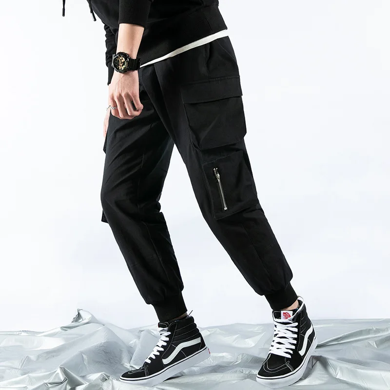 

Spring Summer INS Popular Brand Bib Overall Men's Loose-Fit Harem Pants Sub-MEN'S Casual Pants Ankle Banded Pants Gzk02p45