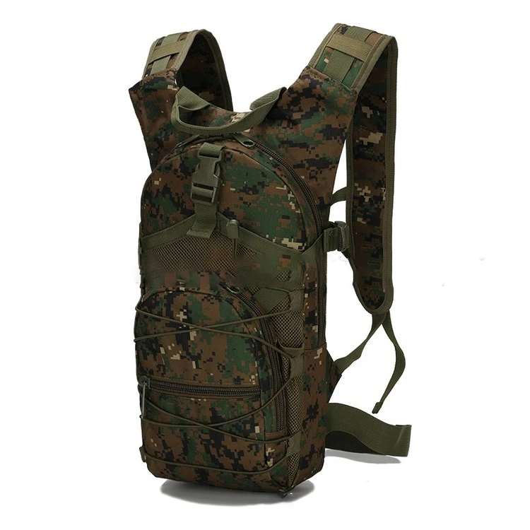 15л военный рюкзак, тактический Молл походный велосипедный рюкзак, водонепроницаемая армейская велосипедная сумка, альпинистский рюкзак для кемпинга - Цвет: Jungle digital