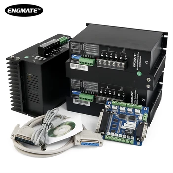 

ENGMATE CNC Kit 3 Axis Breakout Board & EMA2-220A80 2DM2280 Drivers For DIY Router/Mill/Plasma