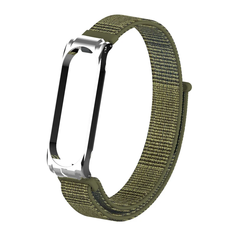 7410 Нейлоновый ремешок для часов для ремешка Mi Band 4/3 Металлическая полоса для Xiaomi Mi Band 4 Браслет Mi Band4 For mi band 3 Аксессуары - Цвет ремешка: 7410