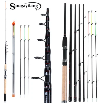 

Sougayilang 3.0M 3.3M 3.6M L M H Power Feeder Fishing Rod Spinning with Free Accessories Travel Rod De Pesca Carp Feeder Pole