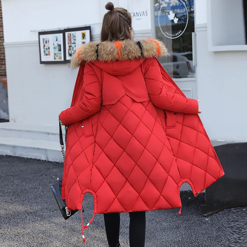 

Foreign Trade Hot Selling Cotton-padded Clothes Women's Mid-length 2019 Autumn And Winter New Style down Jacket Cotton-padded Cl