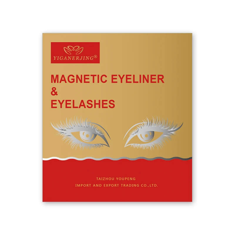YIGANERJING Magnet False Eyelashes Eyeliner Tweezer Full Eye 5 Magnet Reusable Fake Eyelashes Set Eyelashes Extension 2