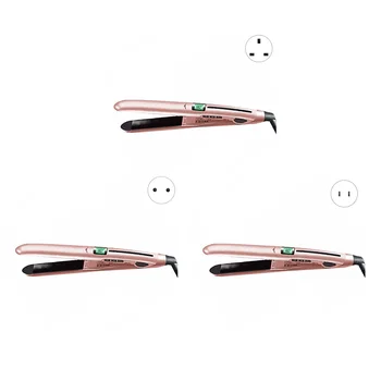 

2 in 1 Hair Straightener and Curler with Digital LCD Display Adjustable Temperature & Rapid Heating Dual Voltage Auto Shut Down