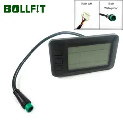 Bollfit Бесплатная доставка KT Kunteng ЖК-дисплей 7 USB Новое поступление Электрический велосипед accessoriesdisplay Electrice велосипед ЖК-дисплей, фара для