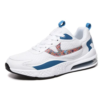 

2020 Lightweight Breathable Running Shoes Men Heighten Lace-up Comfortable Men Casual Shoes Soft Bottom Men Sport Shoes