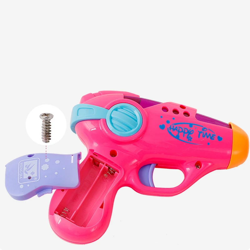 Baby Toys Small Pistol Simulation Gun Sound Electric and Light Toys Gun baby Educational Toys 3Y+