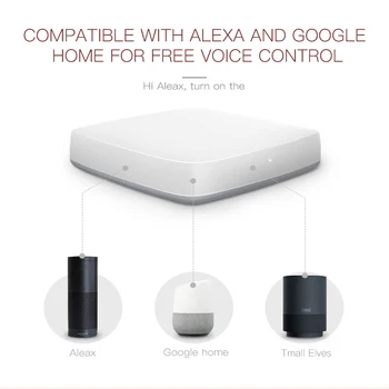 

zw-hub tuya ZigBee gateway hub host smart devices control center DIY smart house work with alexa Amazon google home assistant