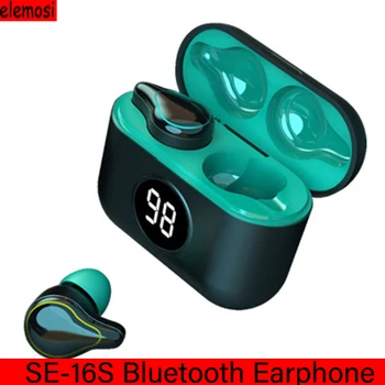 

SE-16s TWS Bluetooth 5.0 Earphone Waterproof And Sweatproof Bluetooth 5.0 Sports Headset For Xiaomi Huawei AB5376A