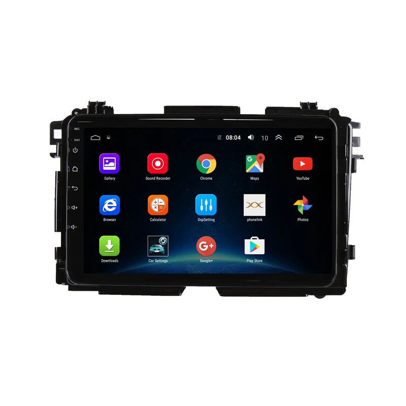 Discount 9" 2.5D IPS Screen Android 9.1 Car DVD GPS For Honda HR-V HRV XRV Vezel 2013-2018 radio stereo tape recorder navigator wifi BT 18