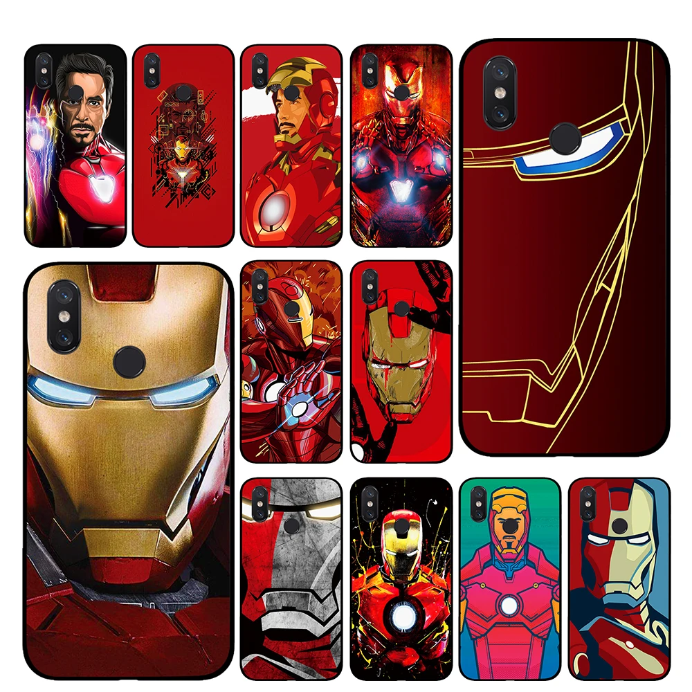

Ironman For Xiaomi Redmi GO 4 5 6 7 Pro 4A 4X 5A 5Plus 6A cases cover