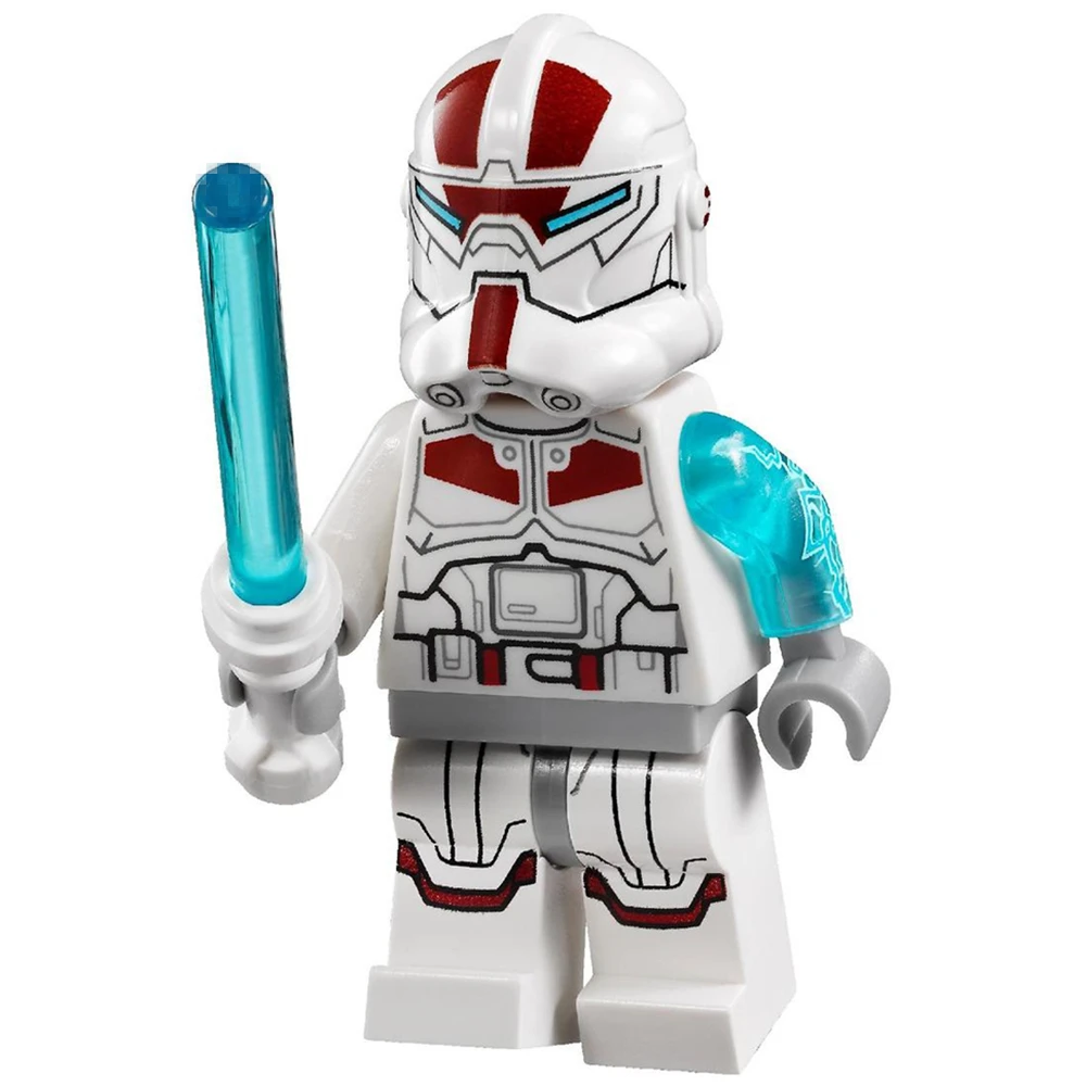 SingleSale JEK-14 со световым мечом солдат из Звездных Войн Пробуждение силы minifig Сборная модель строительные блоки детские игрушки подарки